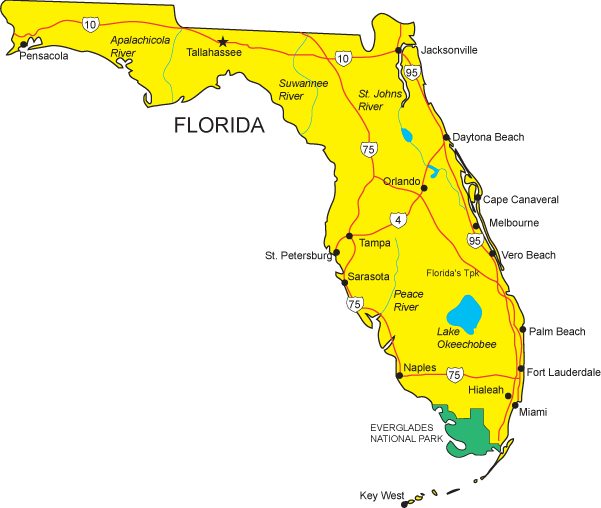 fl map