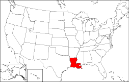 where is louisiana