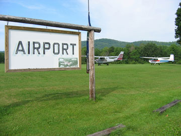 rural Maine airport