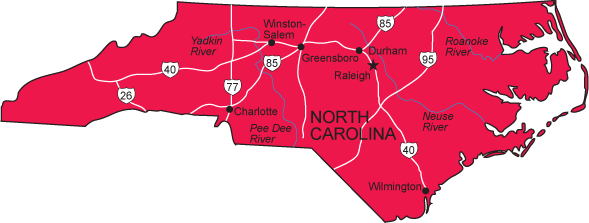 nc map